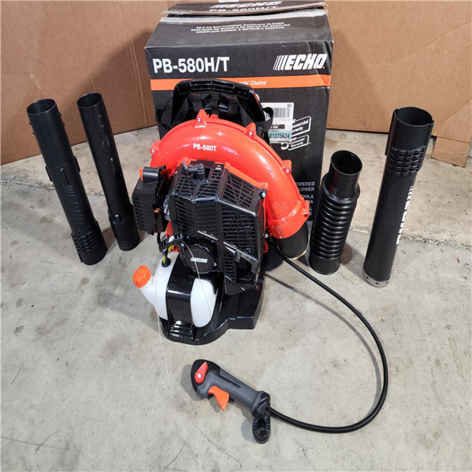 HOUSTON LOCATION - AS-IS ECHO 216 MPH 517 CFM 58.2cc Gas 2-Stroke Backpack Leaf Blower with Tube Throttle