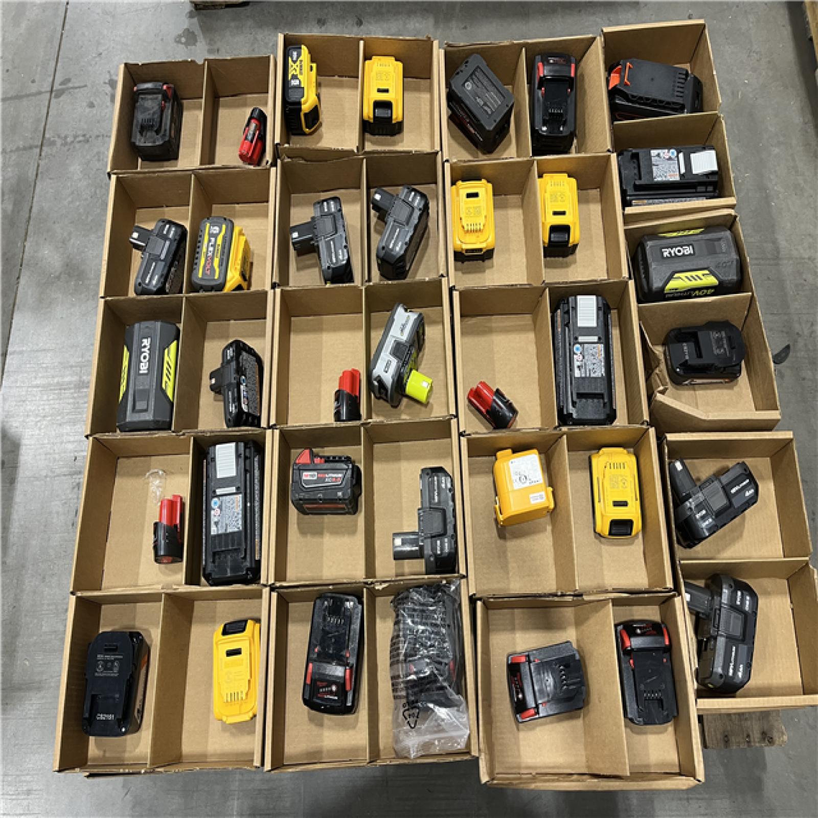 DALLAS LOCATION - AS-IS BATTERY PALLET