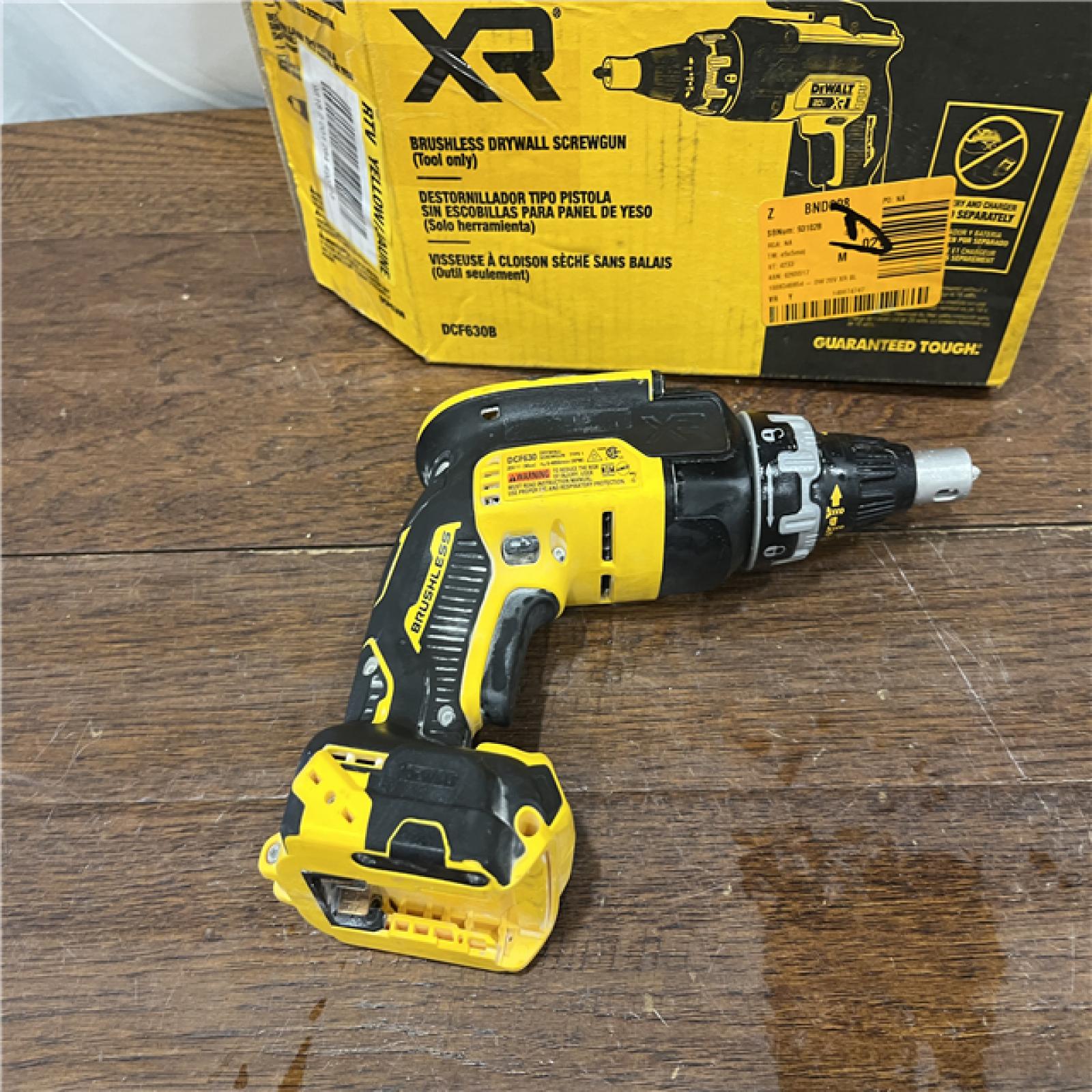 AS-ISDeWalt DCF630B 20V Cordless Brushless Screw Gun (Tool Only)