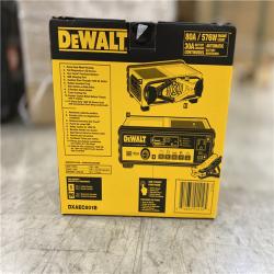 NEW! - DEWALT 30 Amp Automotive Portable Car Battery Charger with 80 Amp Engine Start and Alternator Check