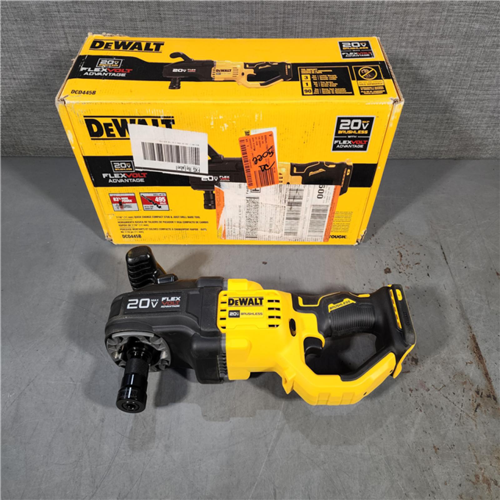 HOUSTON LOCATION - AS-IS DeWalt DCD445B 20V Cordless 7/16  Quick Change Stud & Joist Drill (Tool Only)