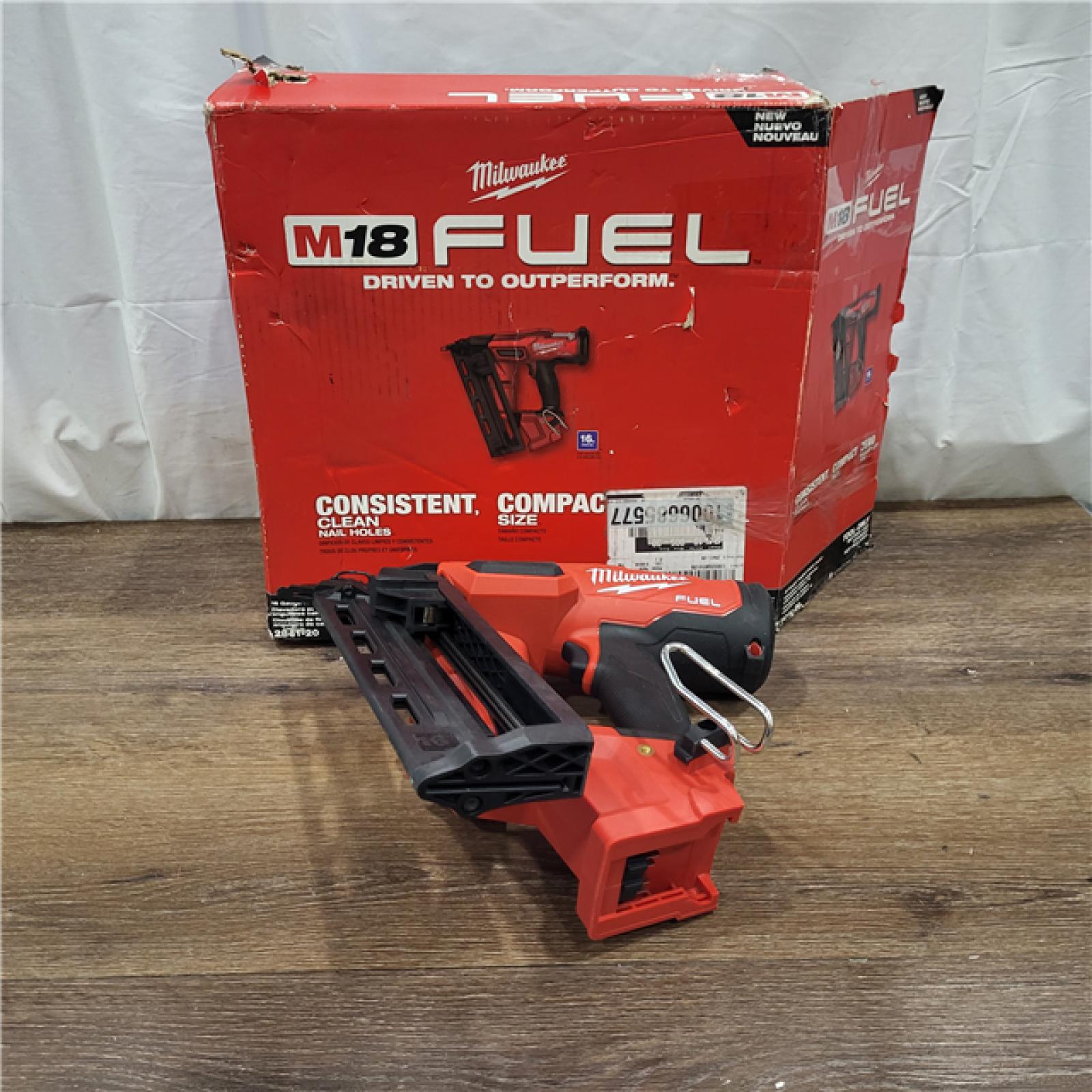 AS-IS Milwaukee 2841-20 18V Cordless Gen II 16 Gauge Angled Finish Nailer (Tool Only)