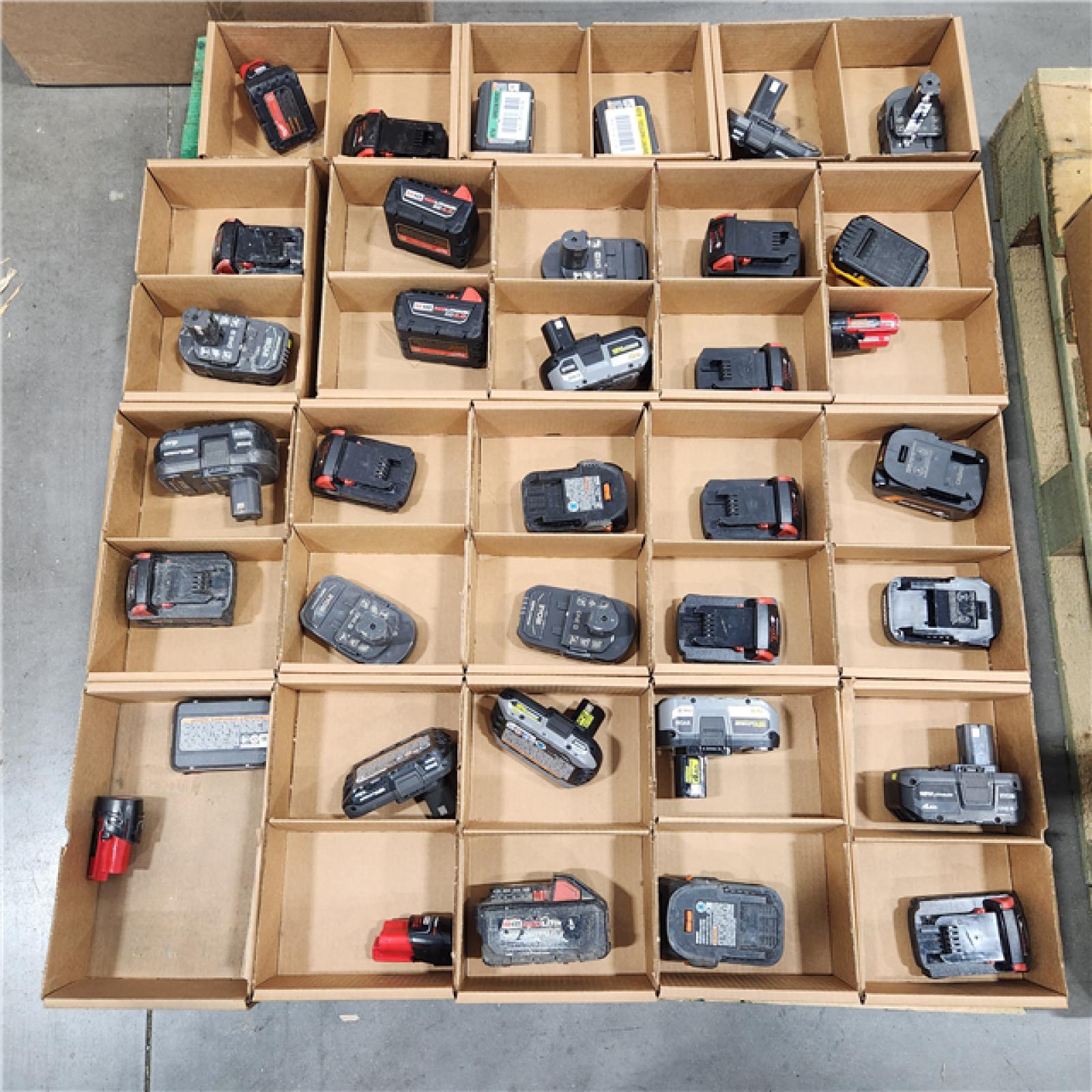 DALLAS LOCATION - AS-IS BATTERY PALLET