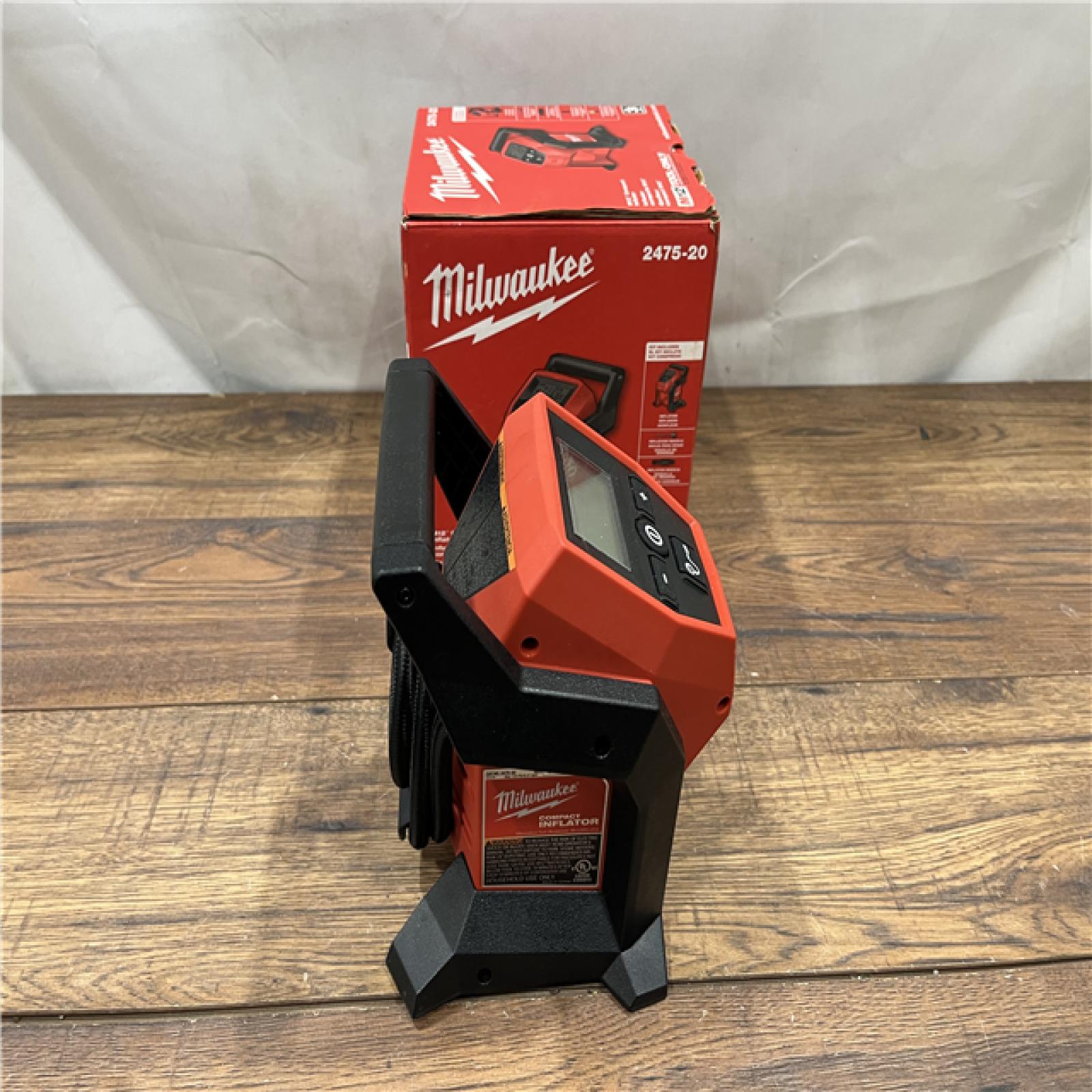 AS IS Milwaukee 2475-20 M12 Compact Inflator (Tool Only)