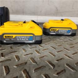 Houston Location - AS-IS Dewalt Max Powerstack Li-Ion Battery, 20V, 5.0 Ah, (QUANTY 6) - Appears IN GOOD Condition