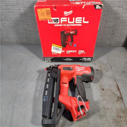 HOUSTON LOCATION - AS-IS Milwaukee Tool Cordless Finish Nail Gun 18 V 3020-20 (TOOL ONLY)