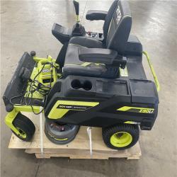 Houston Location - AS-IS Ryobi 80V Brushless Electric Zero Turn Riding Mower