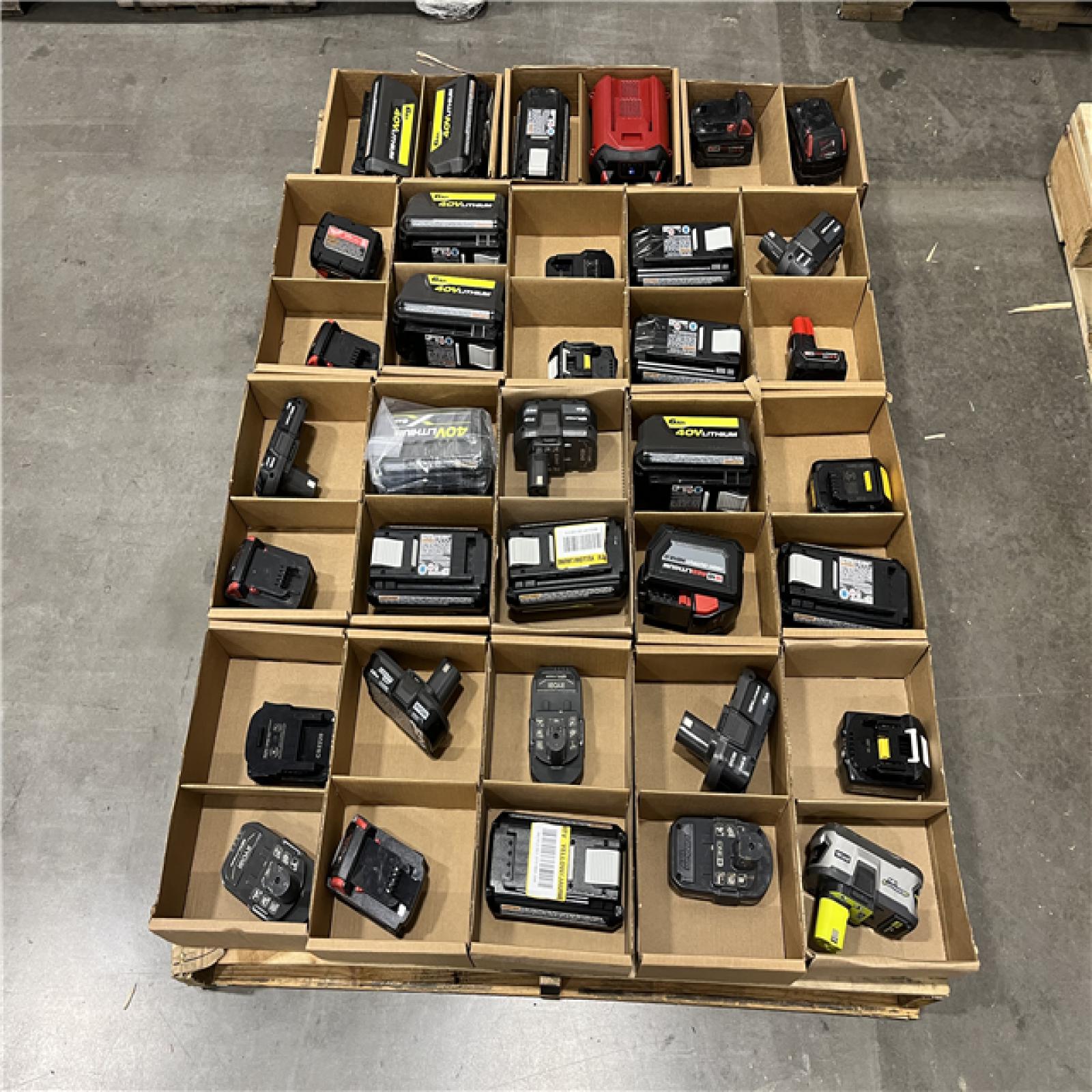 DALLAS LOCATION - AS-IS BATTERY PALLET