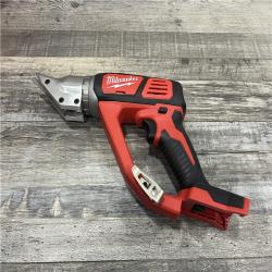 AS-IS Milwaukee M18 18-volt Lithium-ion Cordless 18-gauge Double Cut Metal Shear  Bare Tool