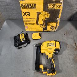 HOUSTON LOCATION - AS-IS (APPEARS LIKE NEW) DEWALT DCN681D1 20V 18Ga Stapler Kit