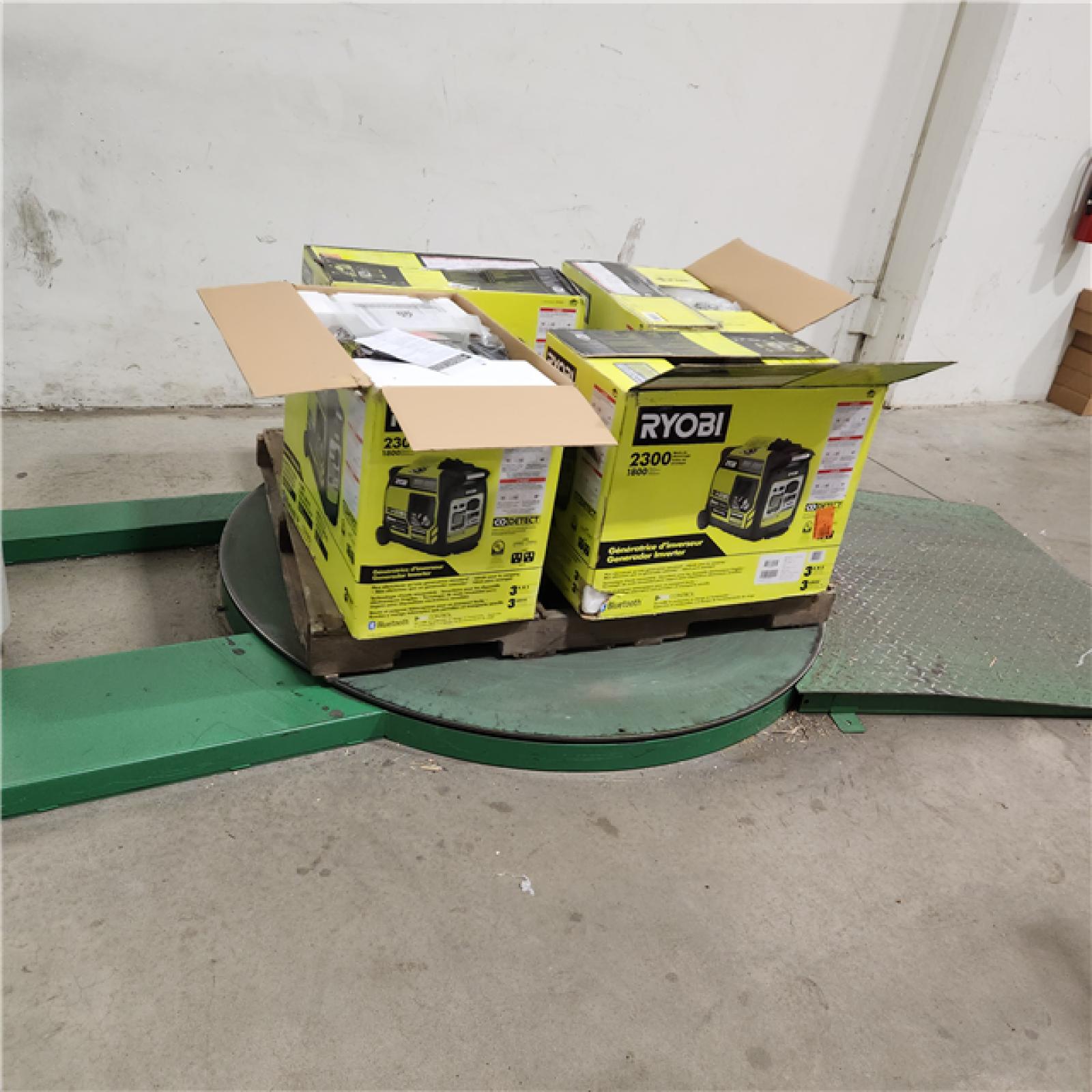 Dallas Location - As-Is Ryobi 2300-Watt Bluetooth Inverter Generator(Lot Of 4)