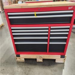 DALLAS LOCATION - Milwaukee Tool Storage 52 in. W Heavy Duty Red Mobile Workbench Cabinet