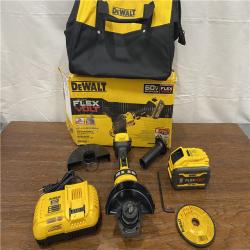 AS-IS DeWalt Flexvolt 60V Max Cordless Grinder  4.5 in; 6 in  Kit  1 KT (115-DCG418X2)