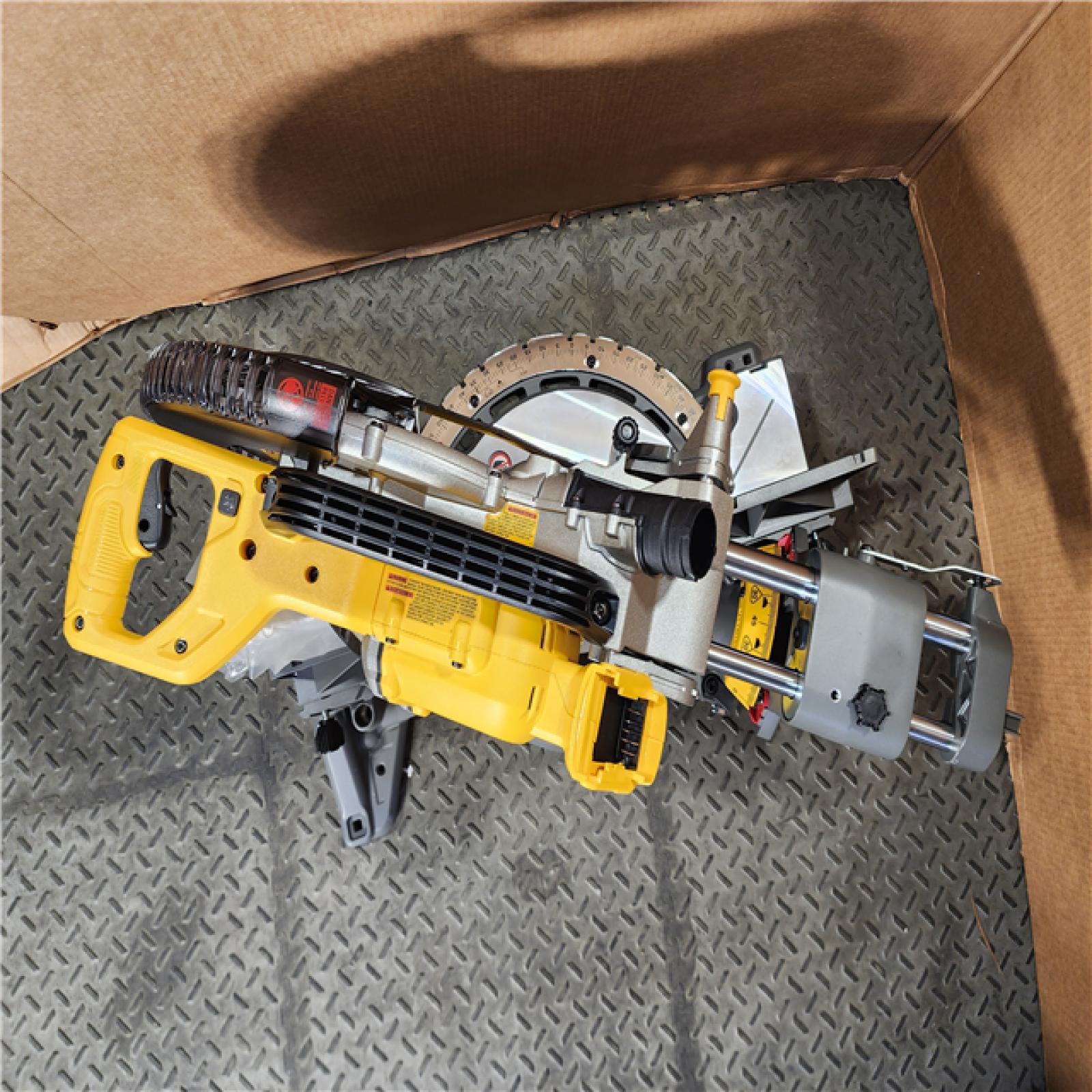 HOUSTON LOCATION - AS-IS (APPEARS LIKE NEW) DEWALT 60V Lithium-Ion 12 in. Cordless Sliding Miter Saw (Tool Only)