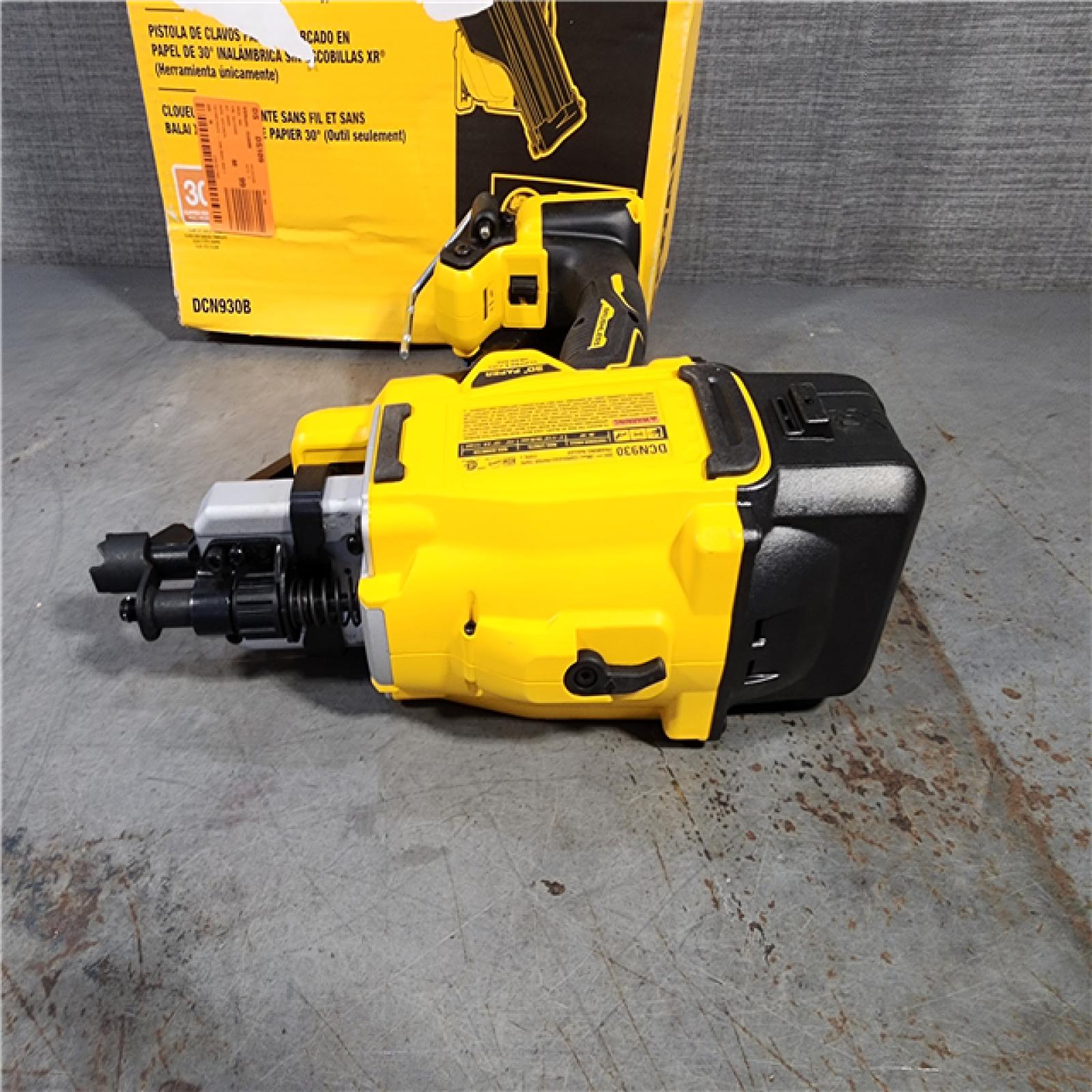 HOUSTON LOCATION - AS-IS DEWALT 20-Volt 30Â° Cordless Framing Nailer (Tool-Only)