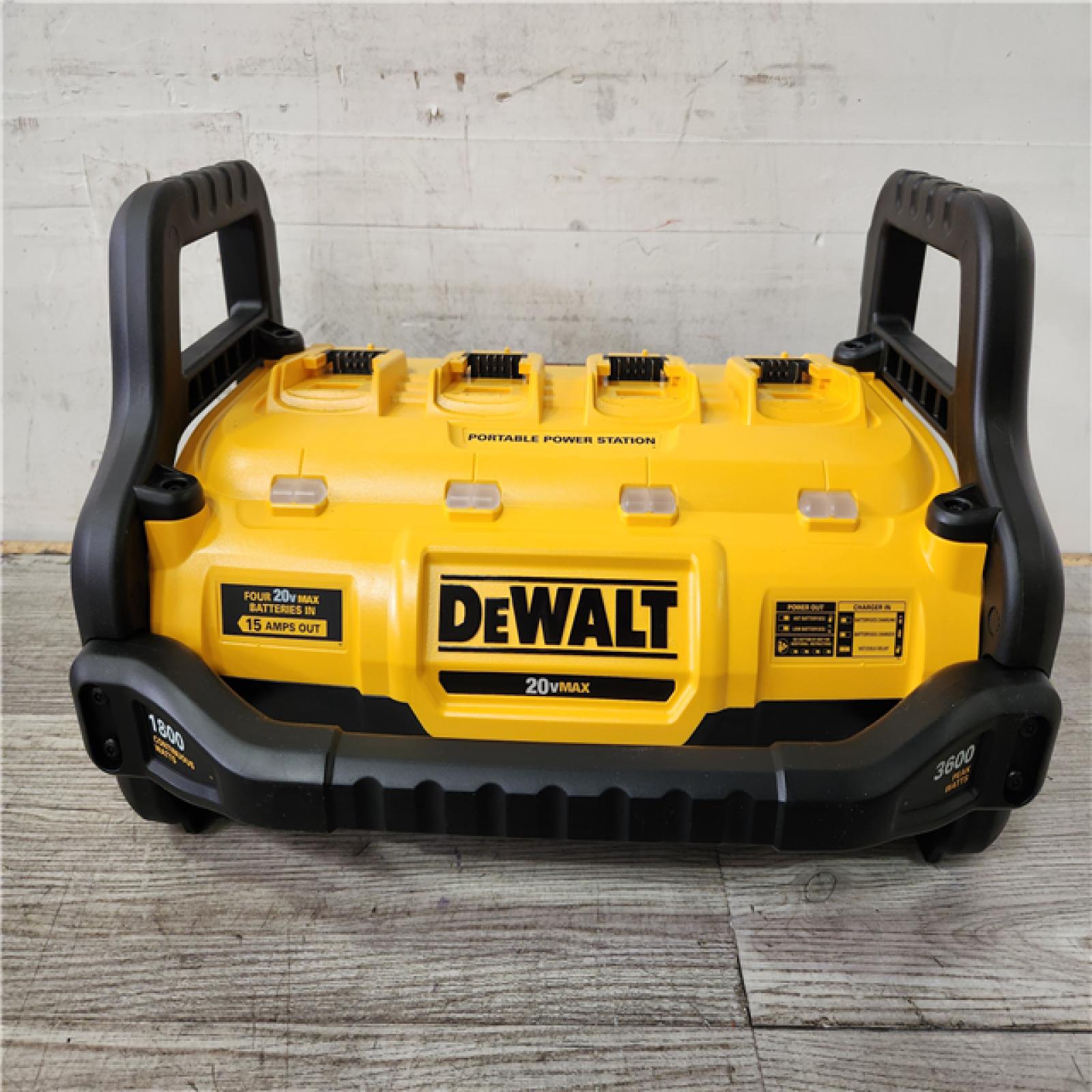 Phoenix Location NEW DEWALT 1800 Watt Portable Power Station and 20V/60V MAX Lithium-Ion Battery Charger