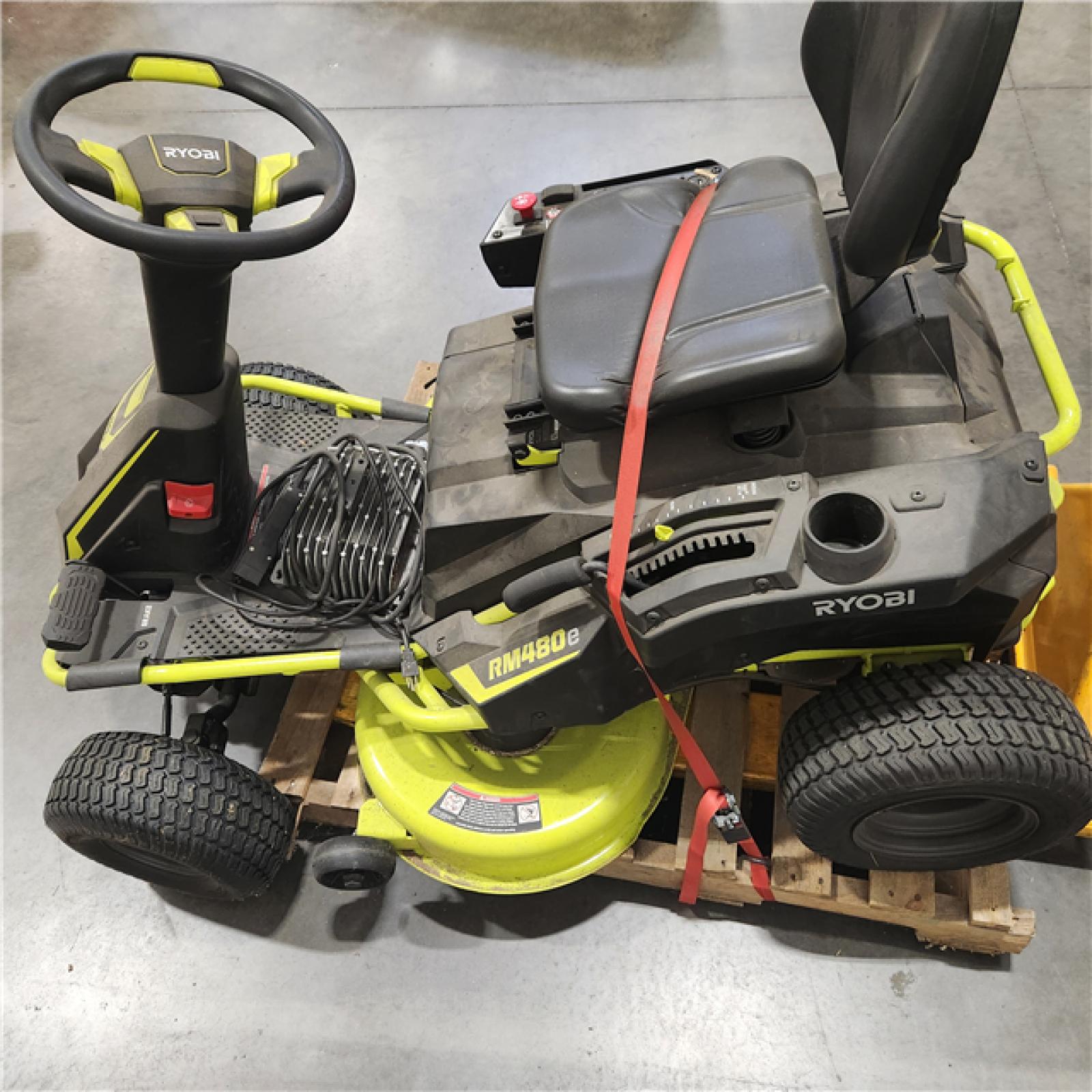 Dallas Location - As-Is Ryobi 75 AH 38 Electric Riding Mower