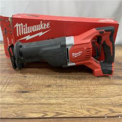 AS-IS Milwaukee  M18 SAWZALL Lithium-Ion Cordless Reciprocating Saw (Tool Only)