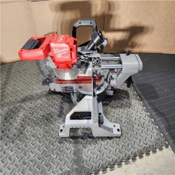 HOUSTON LOCATION - AS-IS Milwaukee M18 FUEL 7-1/4 in. Cordless Brushless Dual-Bevel Sliding Compound Miter Saw Tool Only