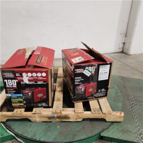 Dallas Location - As-Is Weld Pak 180 Hd - Mig Welding (Lot Of 2)