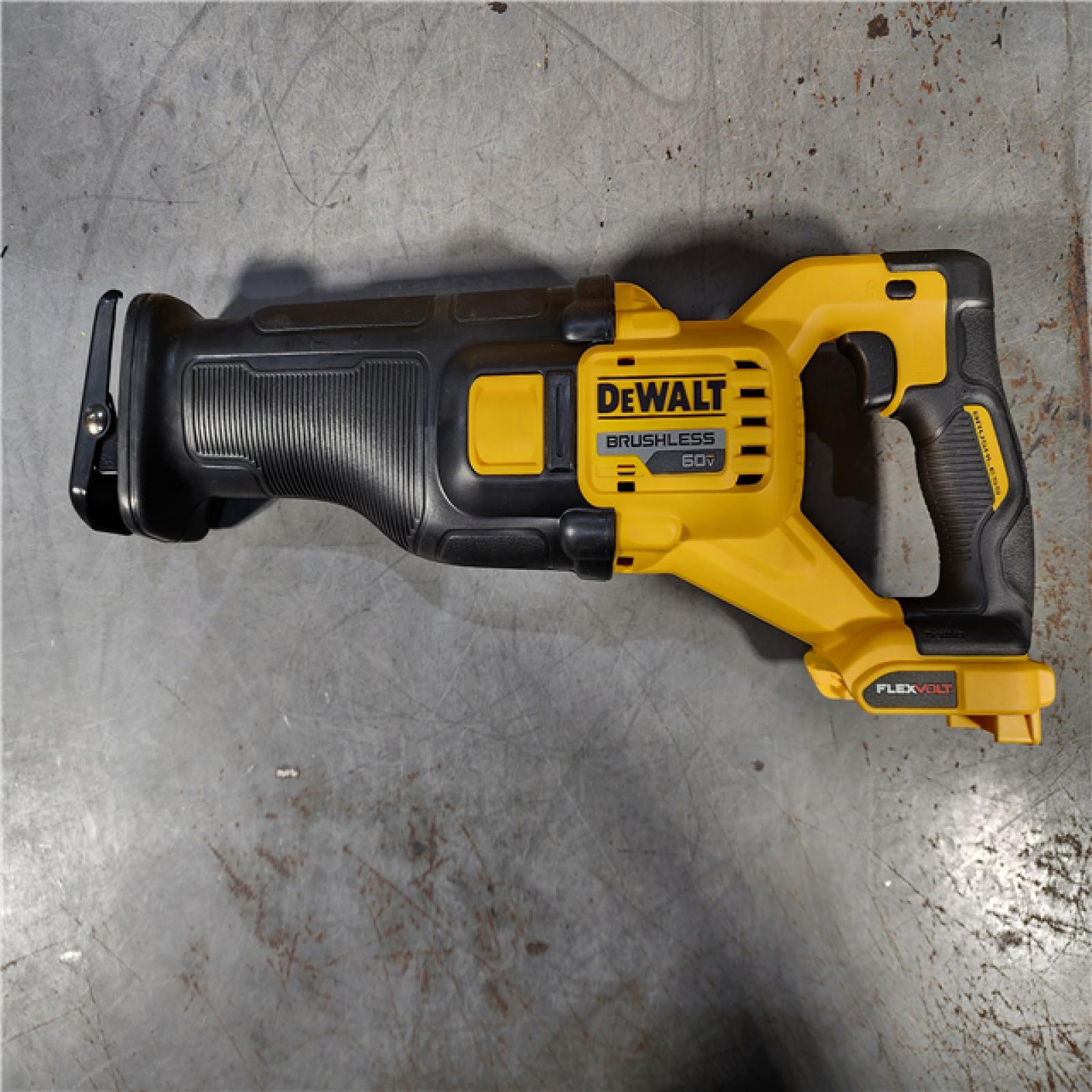 HOUSTON LOCATION - AS-IS DeWalt DCS389B FLEXVOLT 60V MAX Cordless Brushless Reciprocating Saw (Tool-Only)