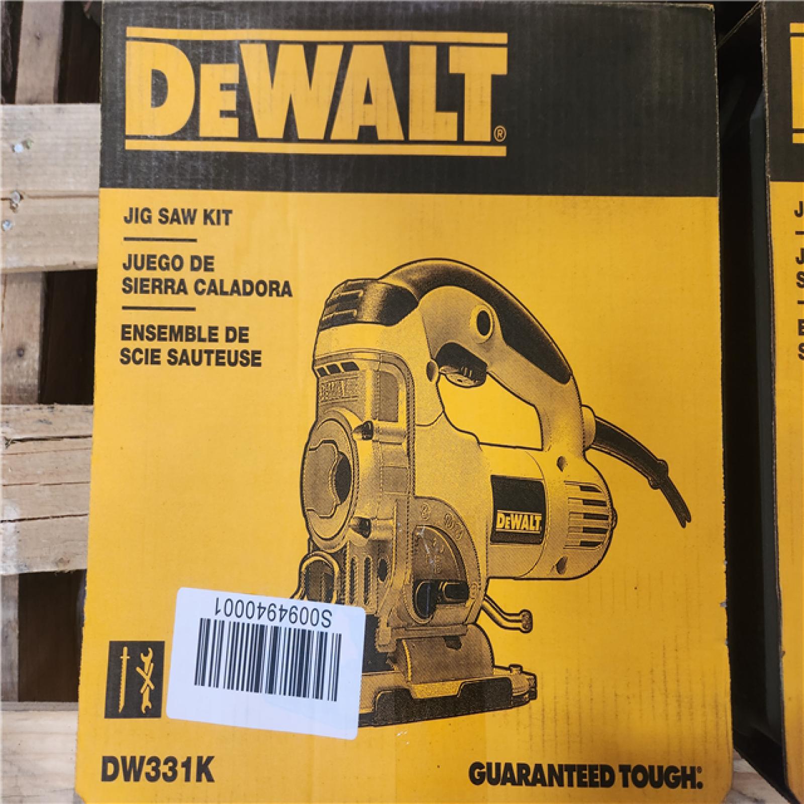 Phoenix Location 6 NEW DEWALT 6.5 Amp Corded Variable Speed Jig Saw Kit with Kit Box (6 units)