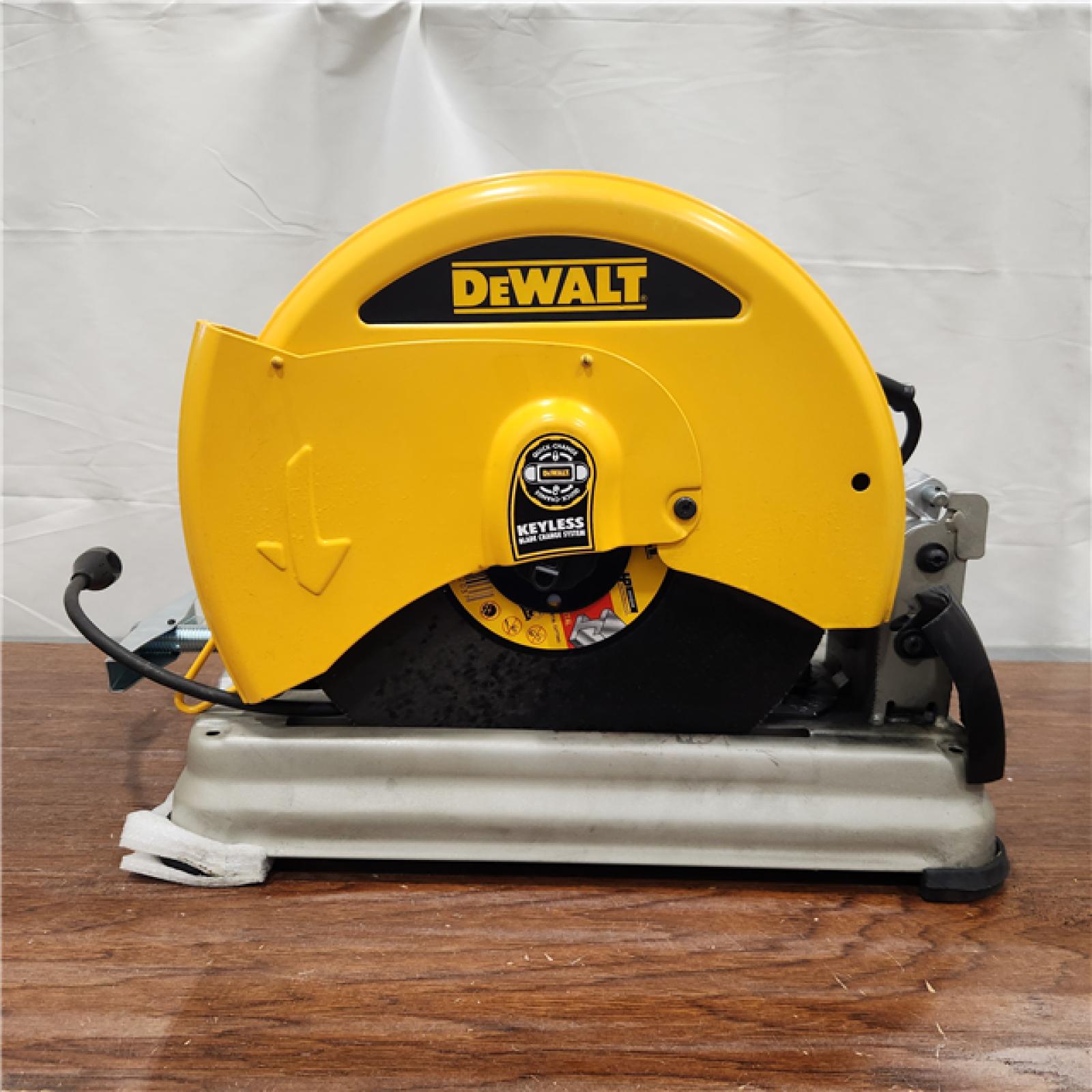 AS-IS DEWALT 15 Amp Corded 14 in. Cut-Off Saw