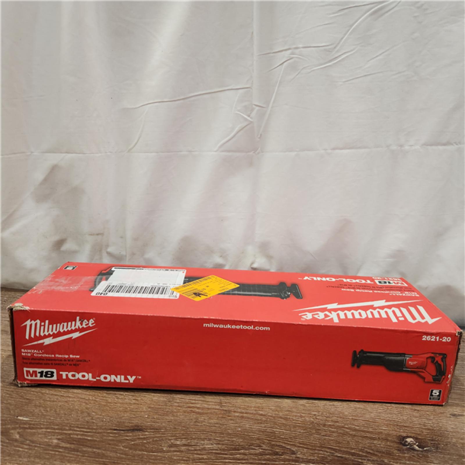 AS-IS Milwaukee  M18 SAWZALL Lithium-Ion Cordless Reciprocating Saw (Tool Only)