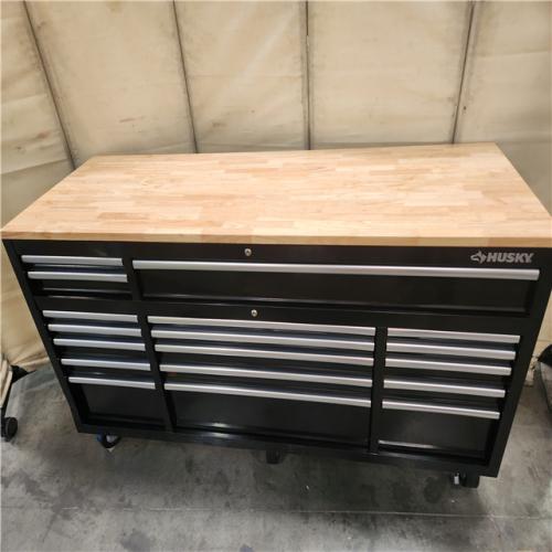 California AS-IS Husky 72 In. 18-Drawer Mobile Workbench