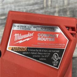 AS-IS Milwaukee M18 FUEL Compact Router Bare