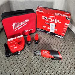 HOUSTON LOCATION - AS-IS (APPEARS LIKE NEW) Milwaukee M12 FUEL 3/8 High Speed Cordless Ratchet Kit