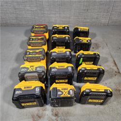 HOUSTON LOCATION - AS-IS DEWALT BATTERY PACK QTY - 15