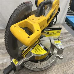 AS-IS DeWalt 15 Amp Corded 12 in. Compound Double Bevel Miter Saw