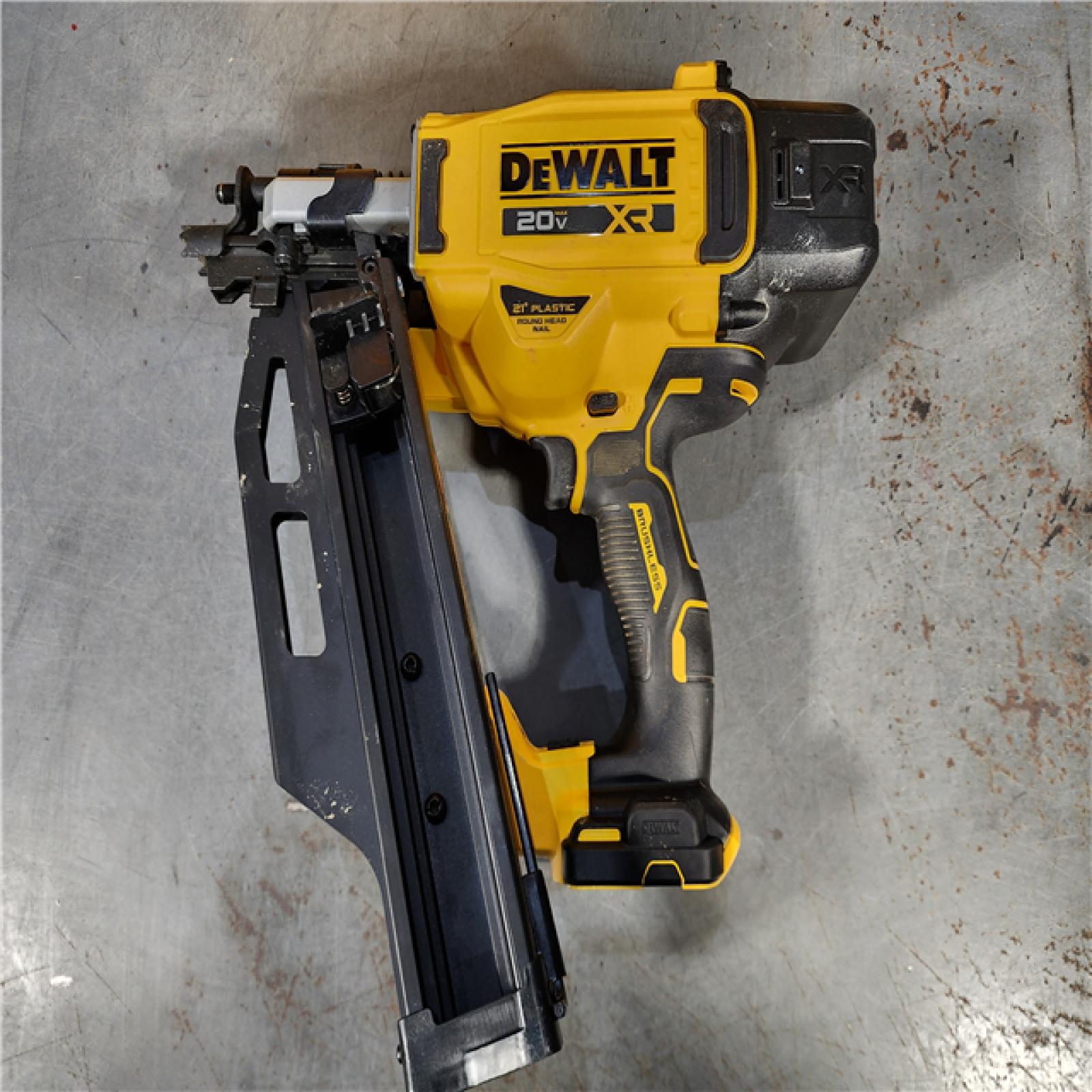 HOUSTON LOCATION - AS-IS DEWALT 20-Volt 21Â° Cordless Framing Nailer (Tool-Only)