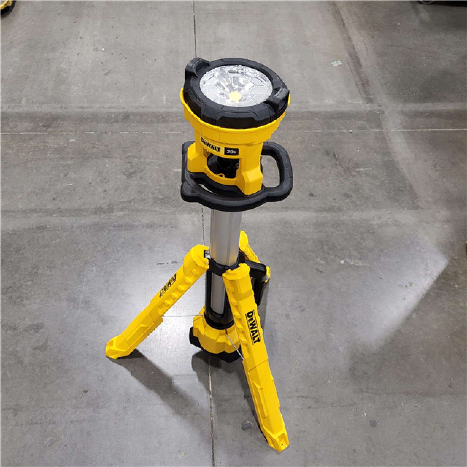 AS-IS DEWALT DCL079B LED Tripod Light, 20V MAX