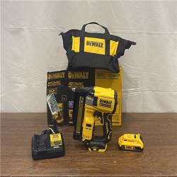 AS-IS DEWALT ATOMIC 20V MAX Lithium Ion Cordless 23 Gauge Pin Nailer Kit with 2.0Ah Battery and Charger