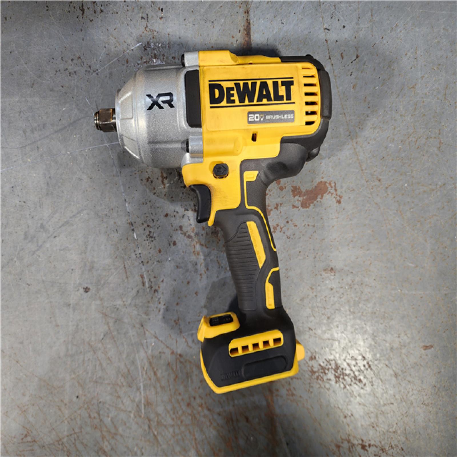 HOUSTON LOCATION - AS-IS DEWALT 20V MAX* XR 1/2  High Torque Impact Wrench with Hog Ring Anvil