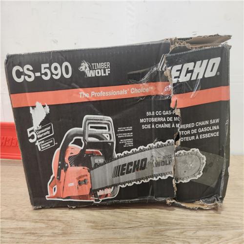 Phoenix Location ECHO 24 in. 59.8 cc Gas 2-Stroke Rear Handle Timber Wolf Chainsaw CS-590