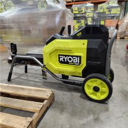 DALLAS LOCATION - AS-IS RYOBI 40V HP Brushless 12-Ton Kinetic Battery Electric Log Splitter Kit - 4.0Ah Battery and Charger Included