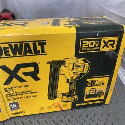 Houston location AS-IS DEWALT 20V MAX XR 18 Gauge Brad Nailer Kit