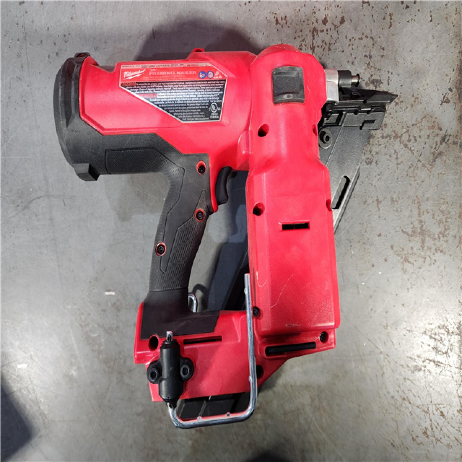 HOUSTON LOCATION - AS-IS M18 FUEL 3-1/2 in. 18-Volt 30-Degree Lithium-Ion Brushless Cordless Framing Nailer (Tool-Only)