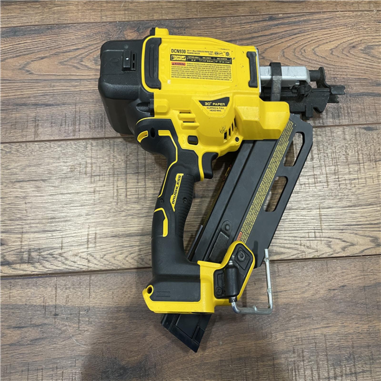 AS-IS DEWALT 20-Volt 30Â° Cordless Framing Nailer (Tool-Only)