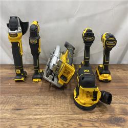 AS IS Dewalt 20-Volt MAX ToughSystem Lithium-Ion 6-Tool Cordless Combo Kit