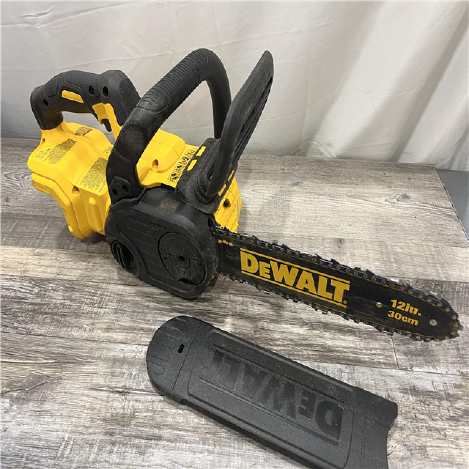 AS-IS DEWALT 20V MAX Brushless Cordless 12in. Chainsaw Kit