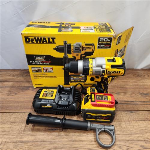 AS-IS Dewalt FLEXVOLT 20 Volt 1/2 in. Brushless Cordless Hammer Drill/Driver Kit (Battery & Charger)