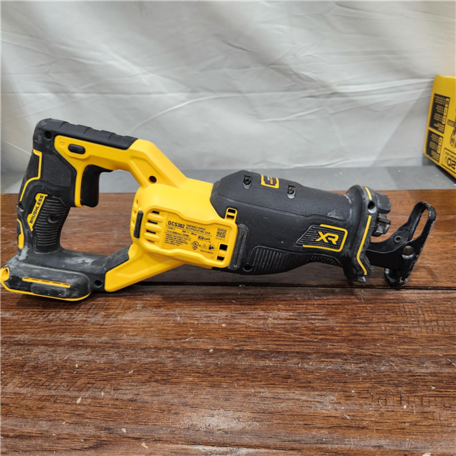 AS-IS 20V MAX XR Cordless Brushless Reciprocating Saw (Tool Only)