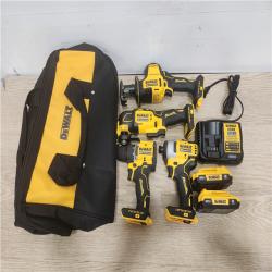 Phoenix Location DEWALT ATOMIC 20-Volt Lithium-Ion Cordless Brushless Combo Kit (4-Tool) with (2) 2.0Ah Batteries, Charger and Bag