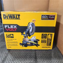 HOUSTON LOCATION - AS-IS (APPEARS LIKE NEW) DEWALT 60V Lithium-Ion 12 in. Cordless Sliding Miter Saw (Tool Only)