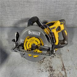 HOUSTON LOCATION - AS-IS DEWALT FLEXVOLT 60V MAX Cordless Brushless 7-1/4 in. Wormdrive Style Circular Saw (Tool Only)