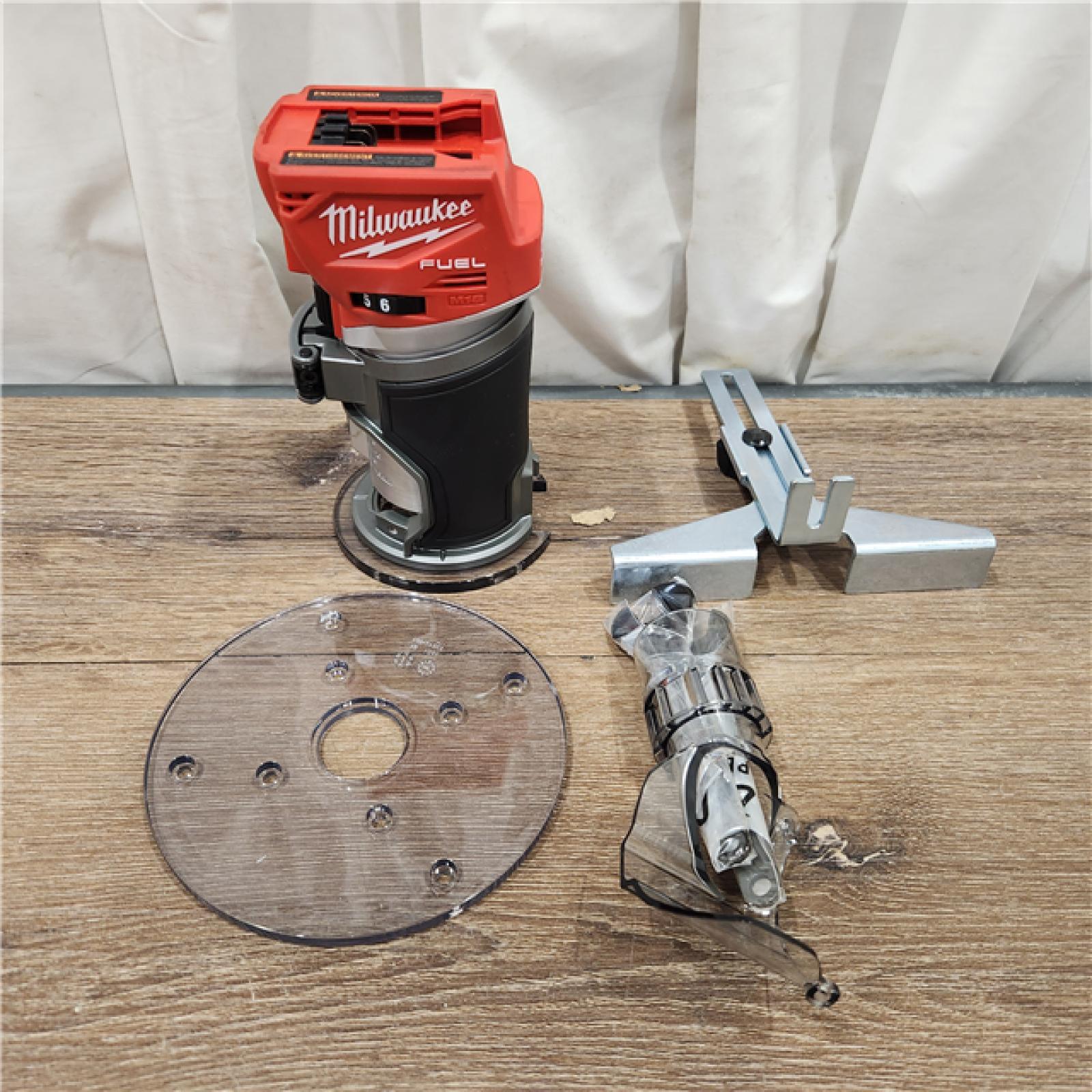 AS-IS Milwaukee M18 FUEL Compact Router Bare